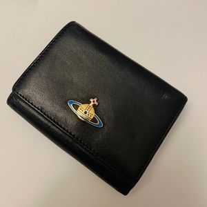 Vivienne Westwood leather wallet with coin pocket